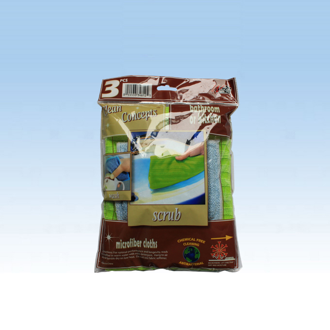 Polybag Microfiber Cleaning Cloth (CN3601-81)