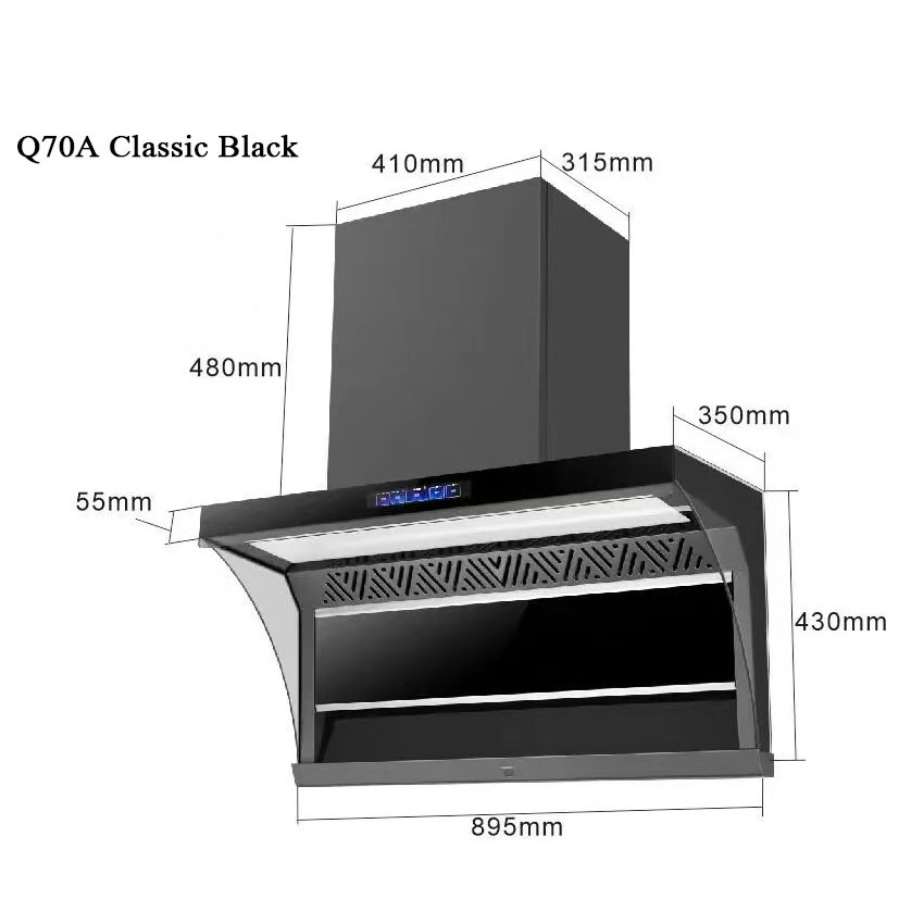 Stylish Kitchen Equipment Range Hood for Wholesale Buyers Worldwide