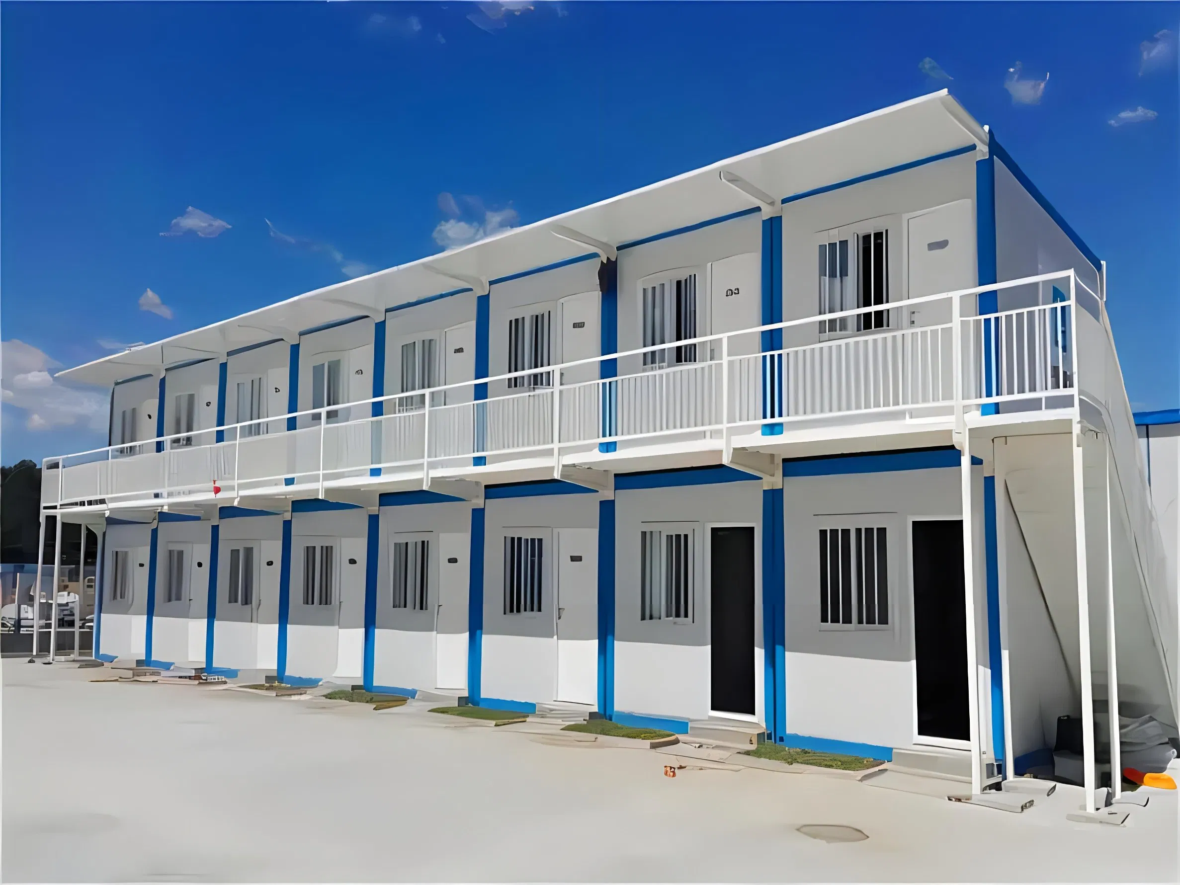 Temporary Offices Labor Prefab Homes Site Camp Prefabricated House with Good Price