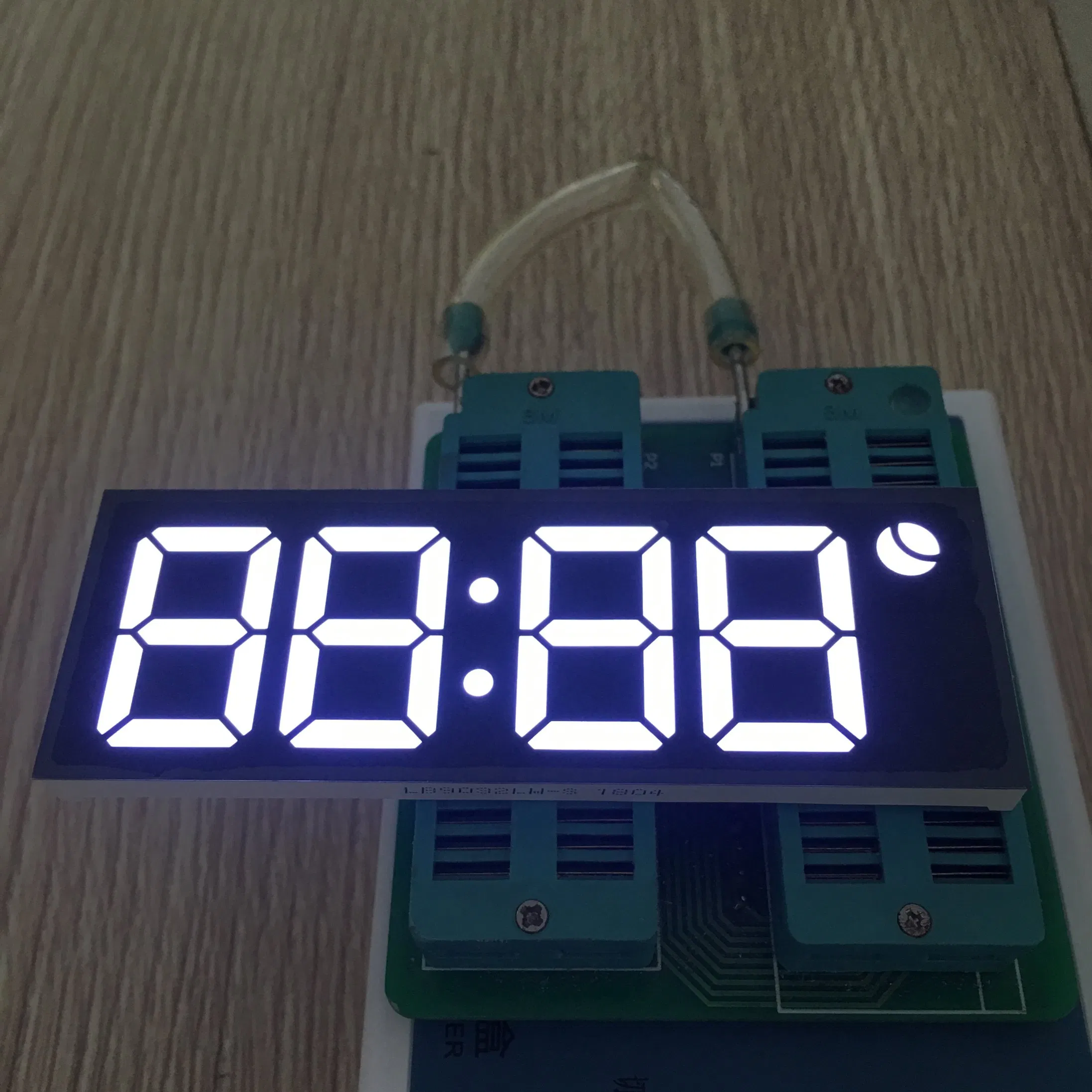 7 Segment LED Display 4 Digit White for Clock Indicator