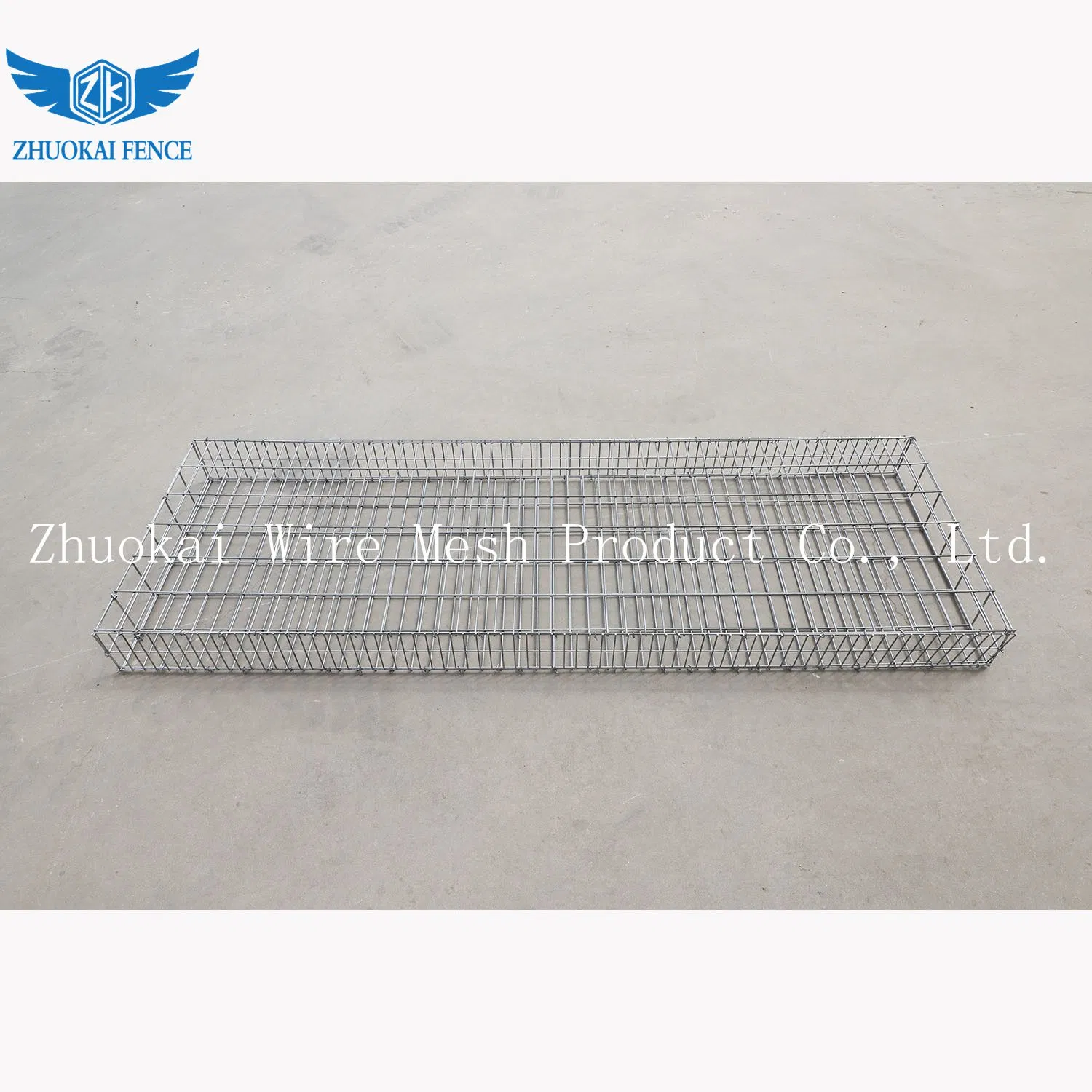 Waterproof PVC Coated Zinc-Alu Wire Hot DIP Galvanizing Welded Wire Mesh Stone Protection Garden Gabion