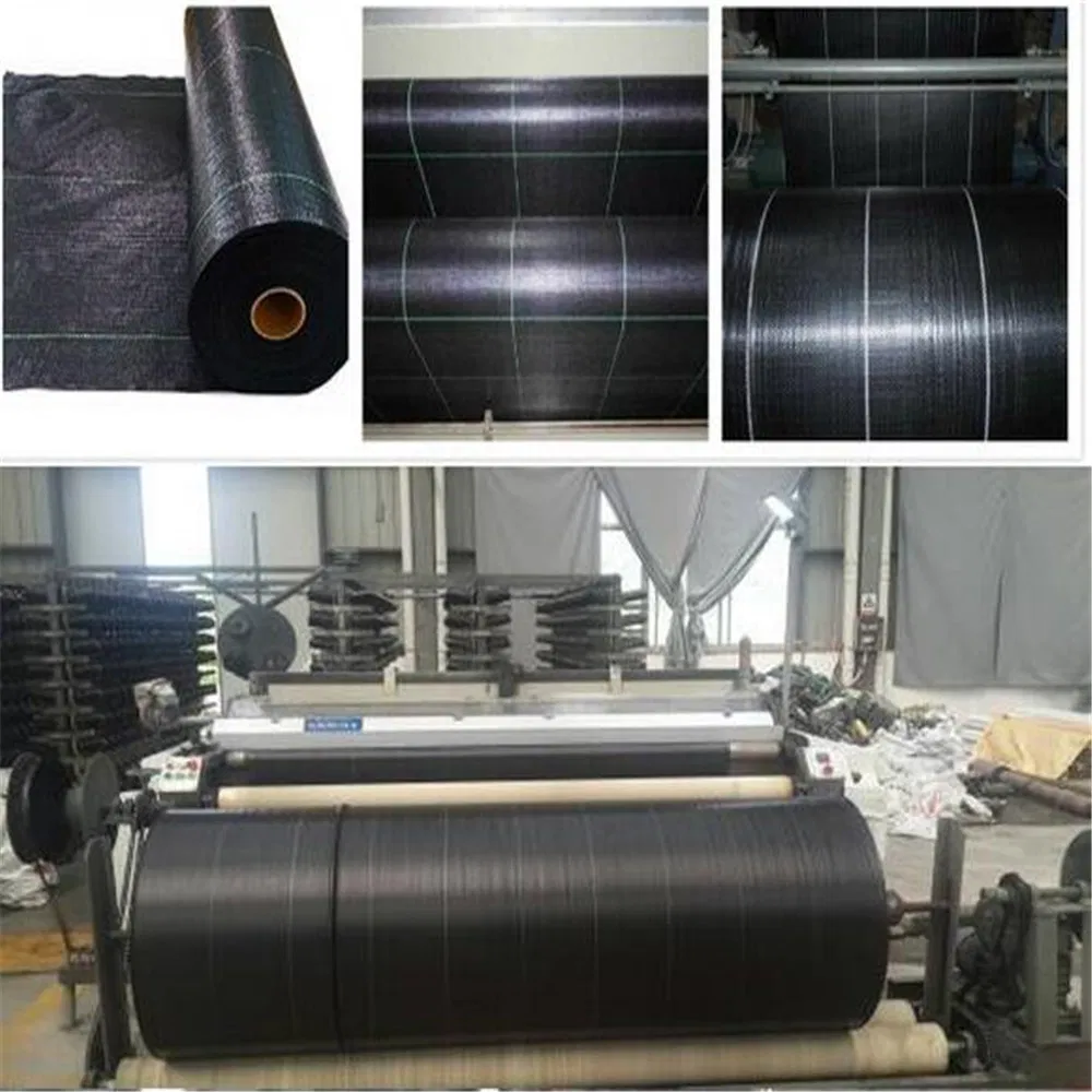 90GSM/100GSM UV Resistance Specification Landscape Anti Weed Mats Barrier/Weed Fabric PP Woven Geotextile Manufacturer Supply by Factory Wholesale Price