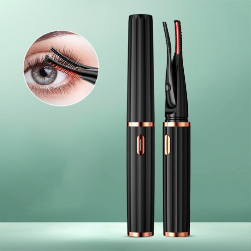 Heated Electric Waterproof Eyelash Curler - Customizable Professional Eyelash Tool with Temperature Control