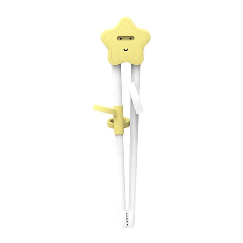 Top Seller Silicone Kids Learning Cartoon Reusable Travel Children Baby Kids Chopsticks