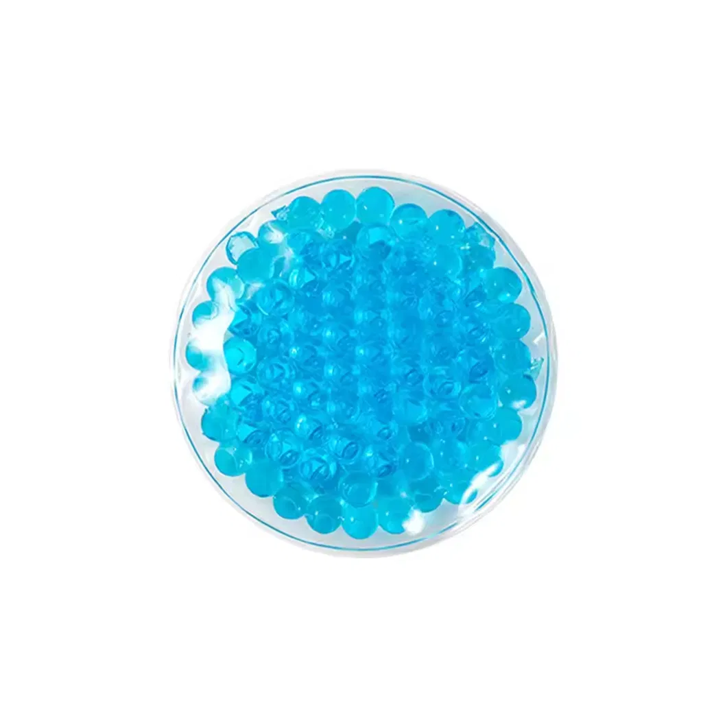 Custom Round Hot & Cold Ice Packs Gel Ice Packs Reusable Gel Bead Ice Pack Cooling/Heat Pads