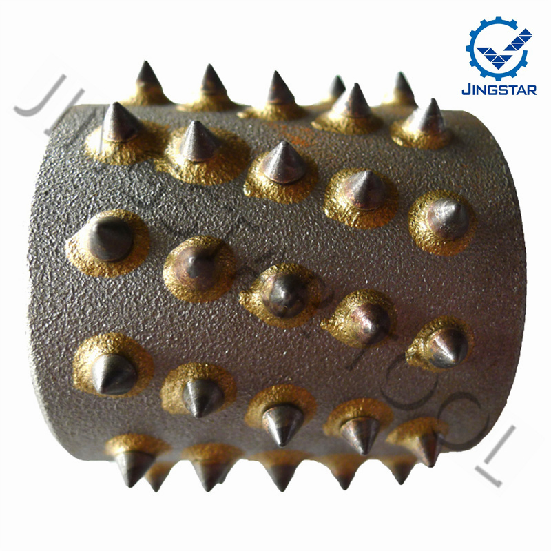 Sharp 8inch*4t*45s Double Layers Alloy Diamond Bush Hammer Disc