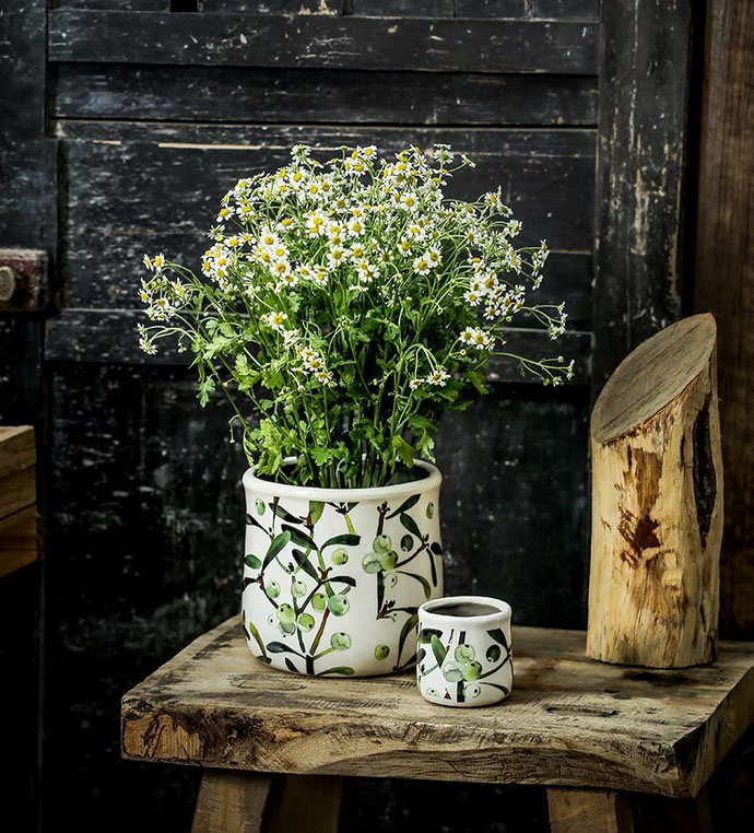 Горшок керамический для цветов