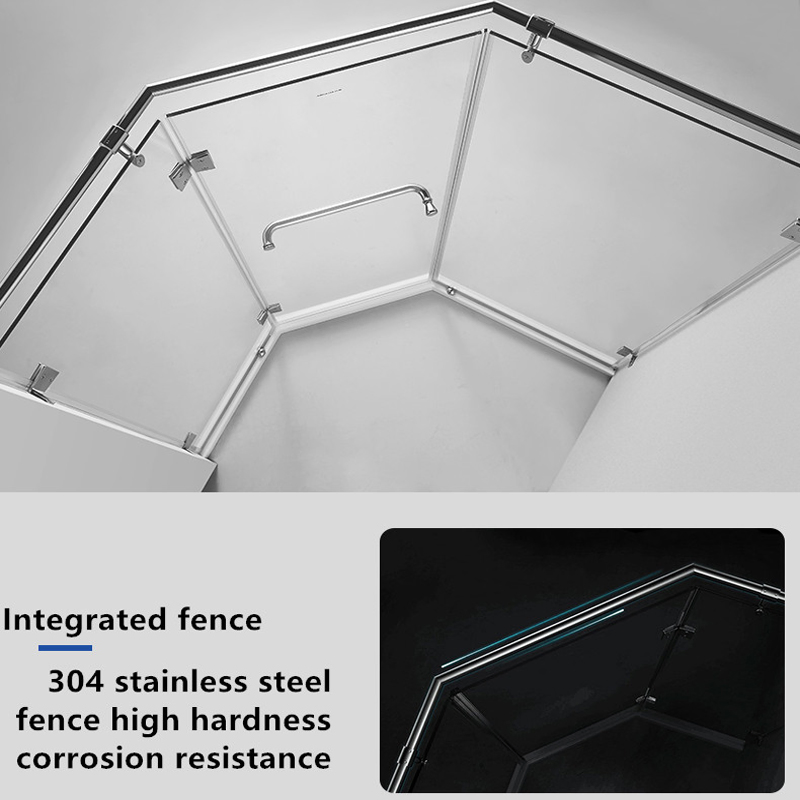 Tempered Glass Panel for Aluminum Alloy Shower Door Screen