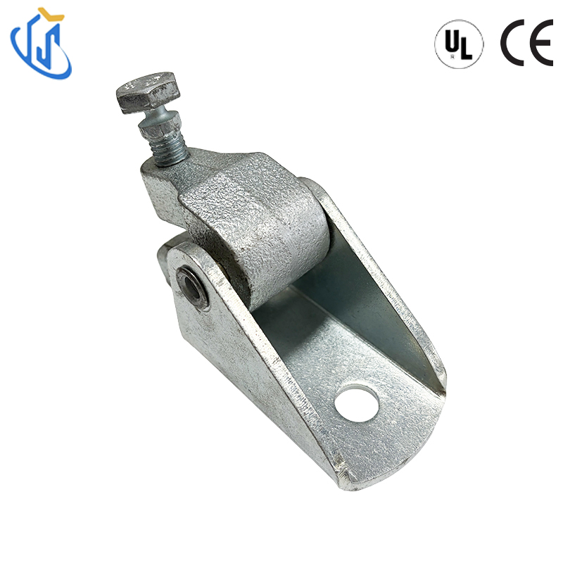 Ductile Iron Seismic Strut Channel Fitting Base for Cable Tray/Pipe Support