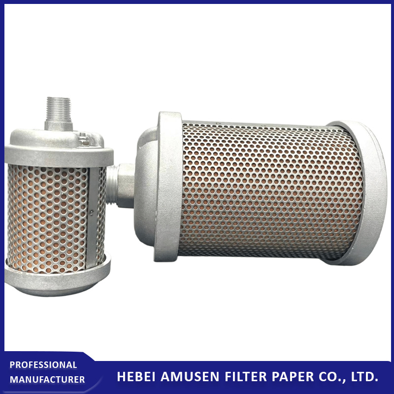 Глушитель выхлопа 1/2'' для диафрагменного насоса и осушителя