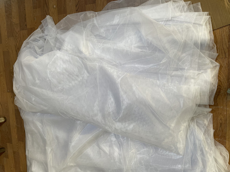 White Color Polyester Window Screen Mesh Net with 150X130cm