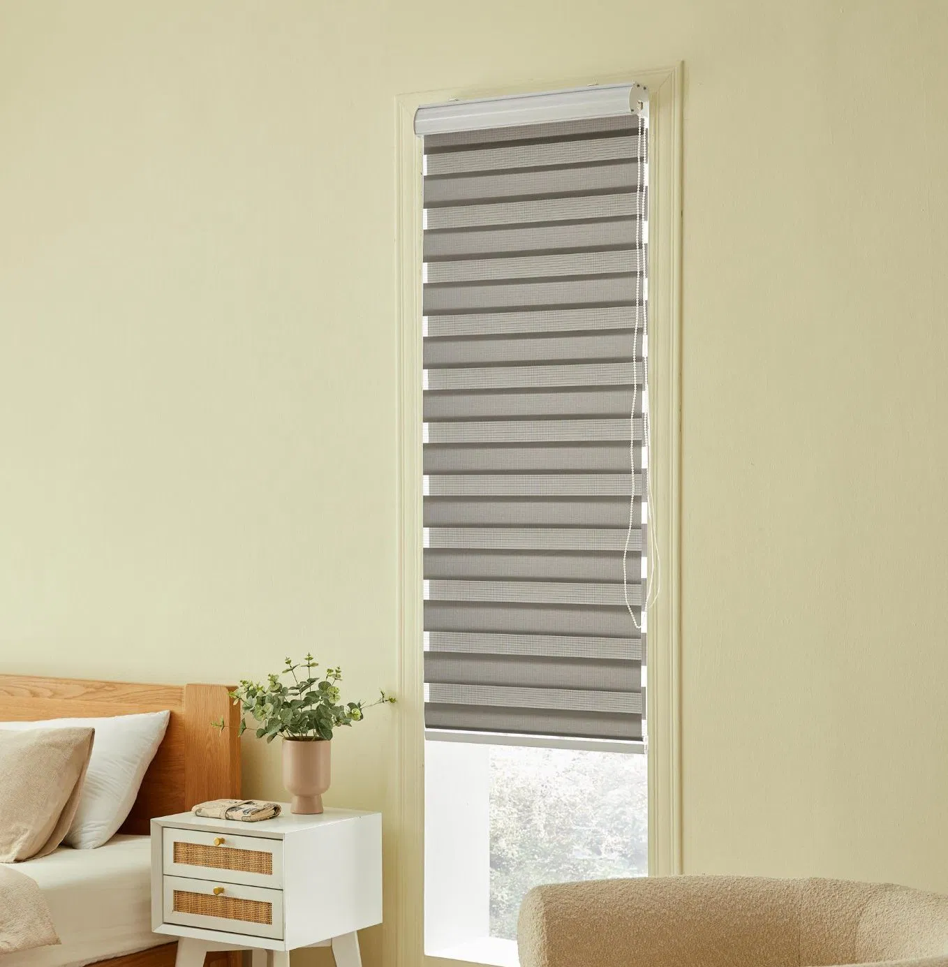 Casual Light Filtering Dual Shades/Day and Night Blind/ Zebra Blind/Dual Blind
