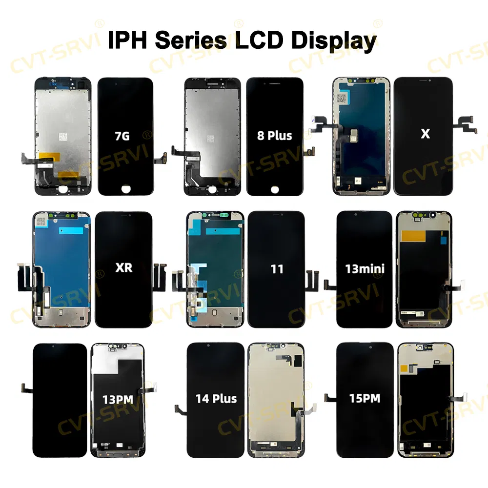 Дисплеи для iPhone 7-15: LCD, OLED, сенсорные модули