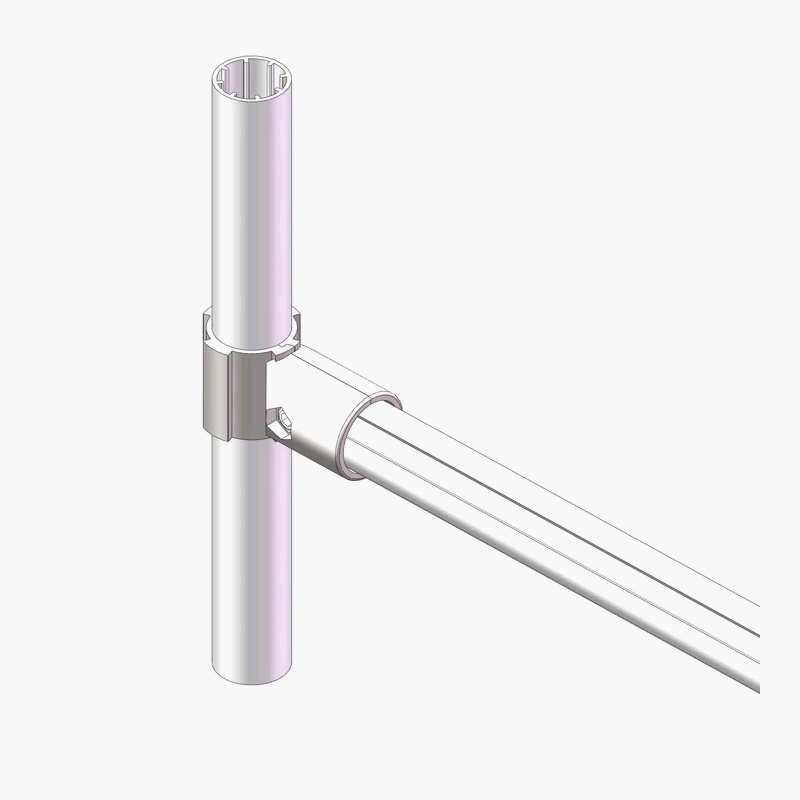 China Manufacturer RoHS OEM ODM1209 Adapter D28 Fasteners for Diameter 28mm Aluminum Profile Workbench Line