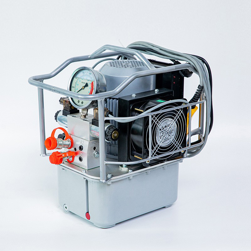 Large Flow 10L Oil Capacity 700 Bar Electric Hydraulic Torque Wrench Pump