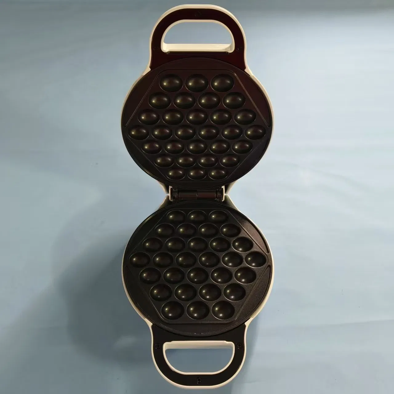Compact Egg Waffle Maker for Perfect Outdoor Picnics, 180 Flipside for Baking Evenly