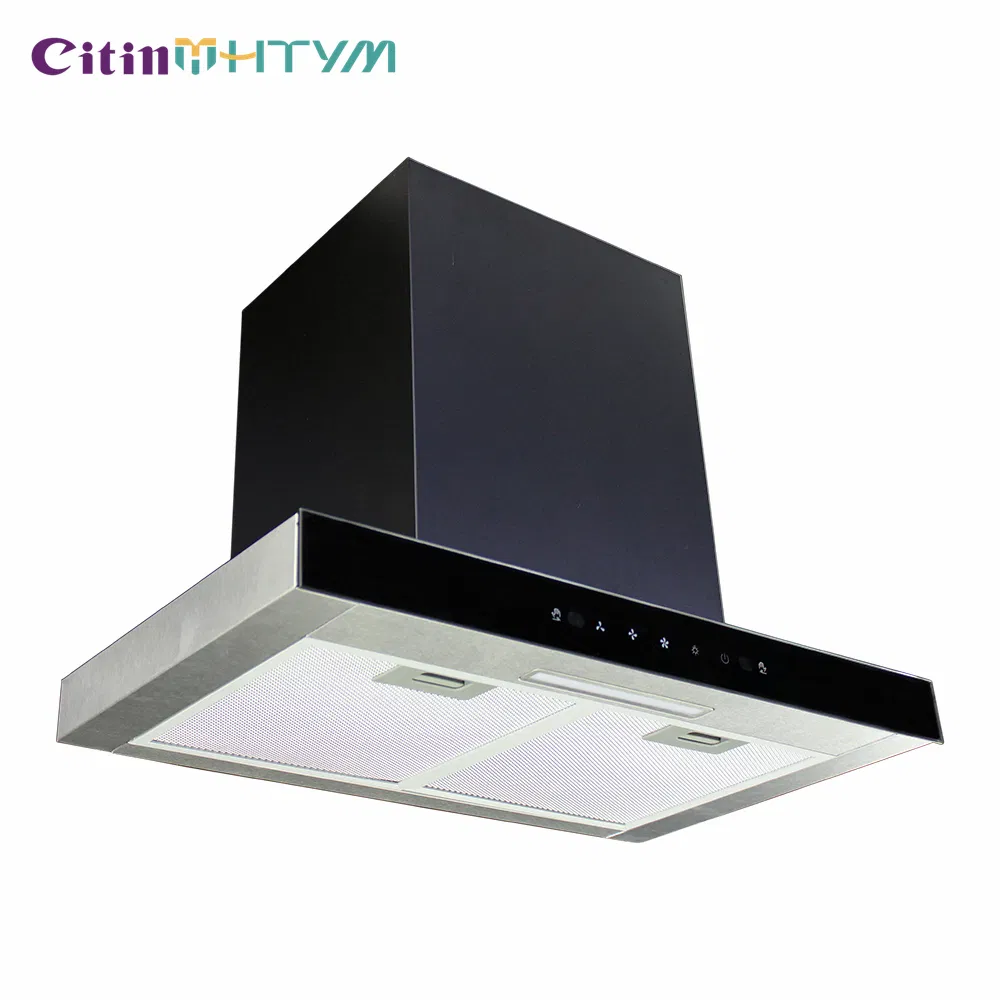 Durable T-Shaped Kitchen Hood with 150mm Outlet for Efficiency
