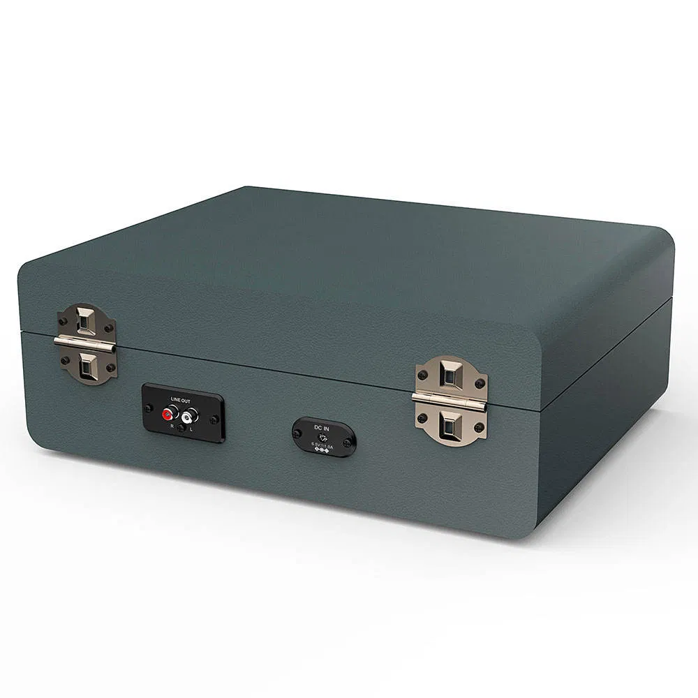 Портативный проигрыватель винила с Bluetooth и колонками