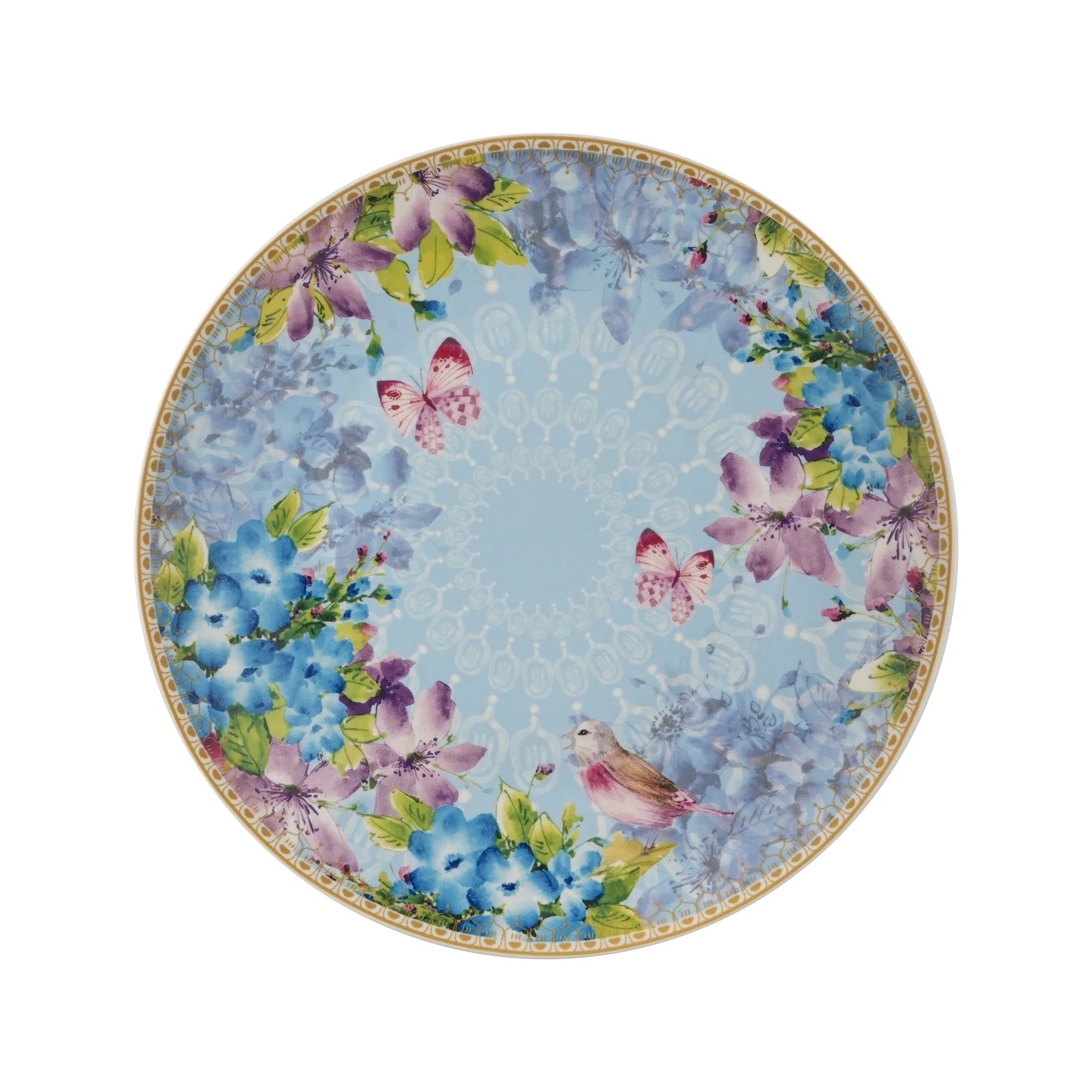 20-Piece New Floral Porcelain Kitchenware Dinner Plate Tableware Ceramic Dinnerware