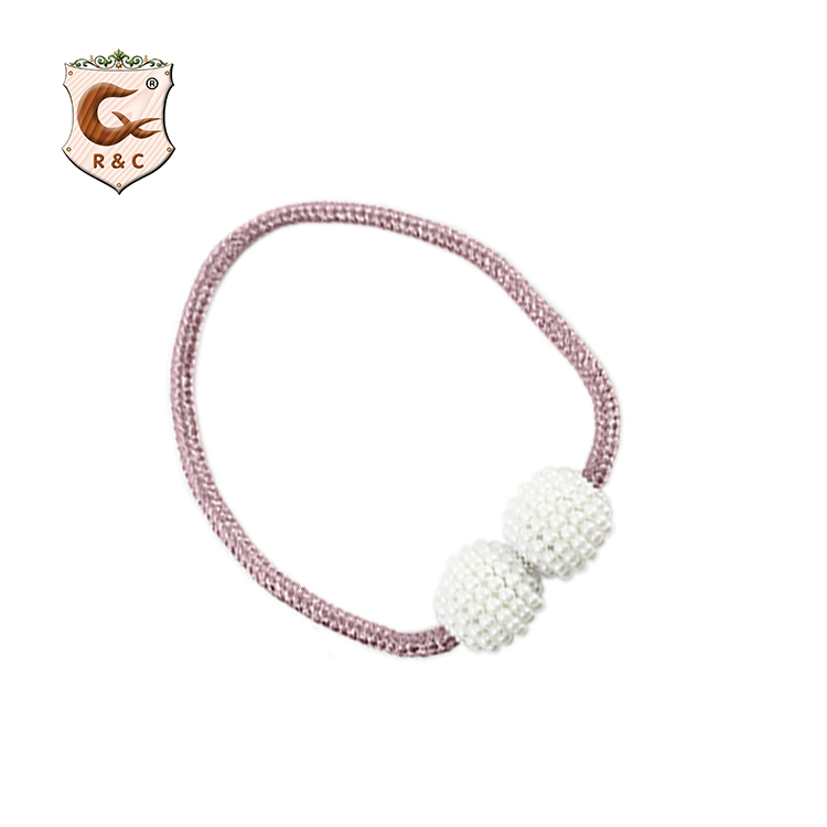 Factory Custom Pearl Buckle Curtain Magnetic Curtain Tieback