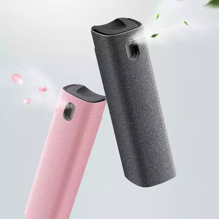 Microfiber Wiping Skin Mobile PC Pad Screen Cleaner Glasses Cleaning Lens Spray