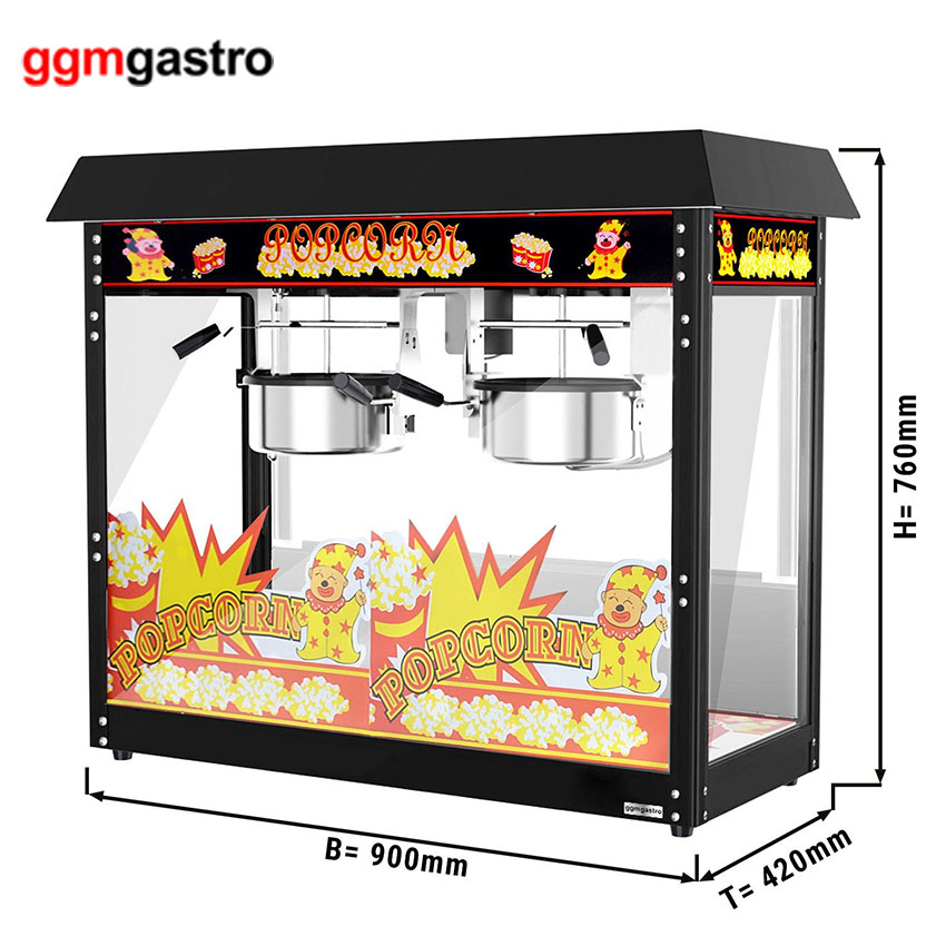 Food Machinery Popular Professional Commercial Popcorn Machine Pmet5s2