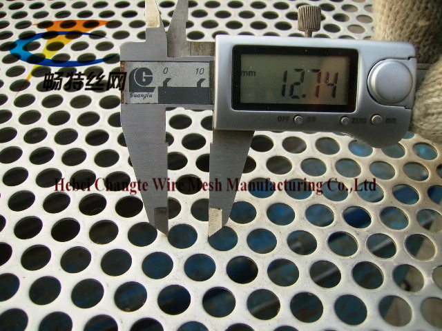 Round Hole Perforated Metal Mesh Stainless Steel Punching Mesh