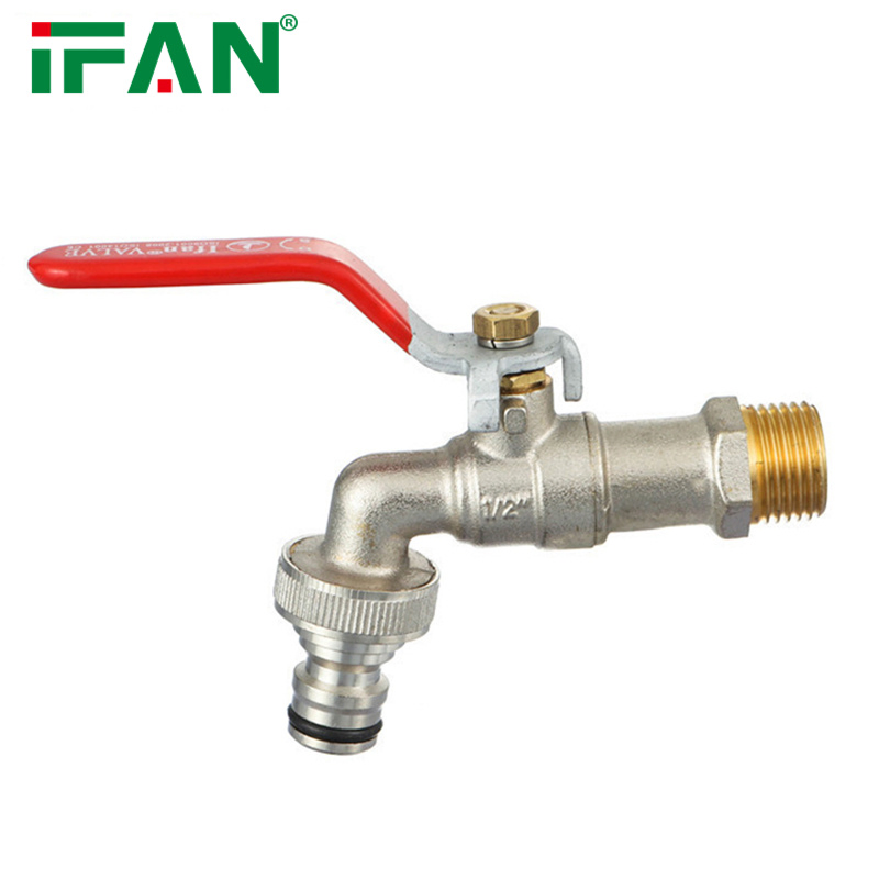 Латунный шаровой кран Ifan 1/2" для садового шланга