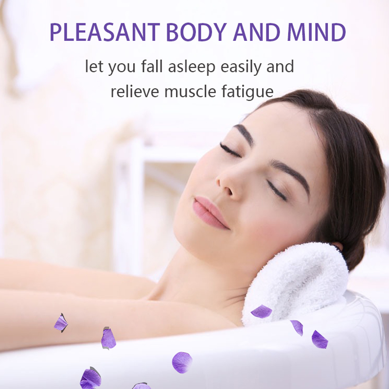 OEM Private Label Natural Organic Petal Perfume Shower Gel Lavender Help Sleep Body Wash Lavender Shower Gel 500ml