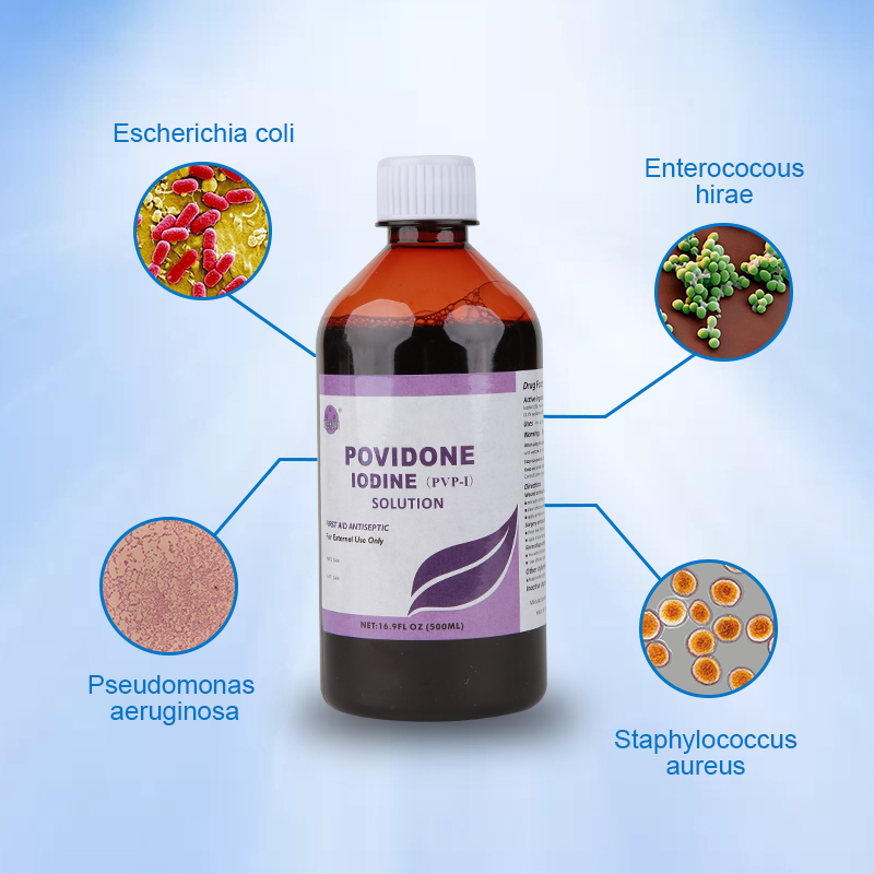 in Stock 10% Povidone Iodine Pvp-I for Surgical Mucosa Disinfection