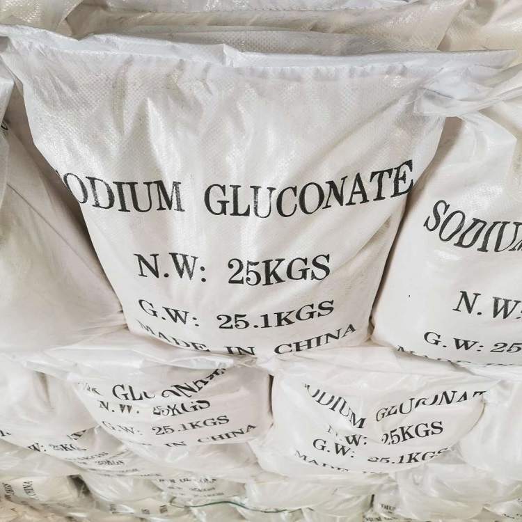 Industrial Grade Additive 98% Sodium Gluconate Powder