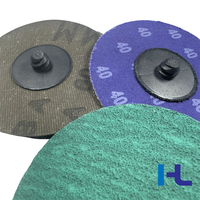 50mm 2" Tr/Ts Aluminum Oxide Ceramic Zirconia Alumina Silicon Carbide Quick Change Discs for Cleaning Snagging Surface Condition Customized