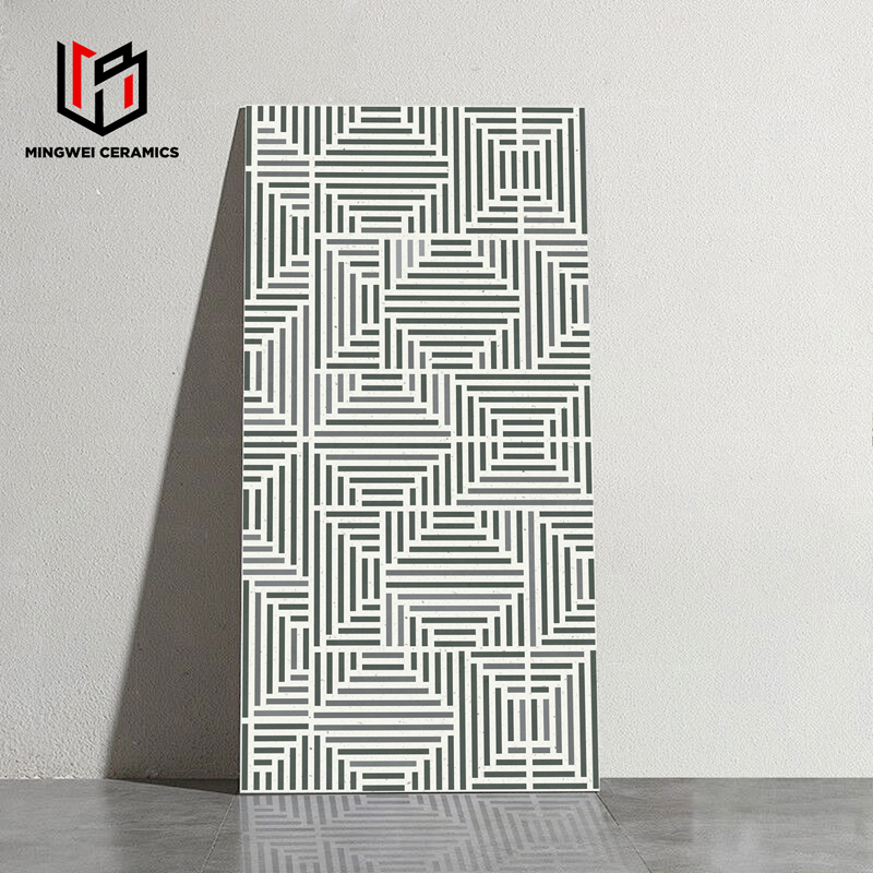 Матовая энкаустическая плитка для пола и стен 600x1200 мм