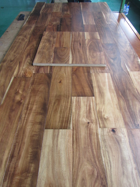 Hardwood Solid Flooring Acacia Wood (wood flooring)