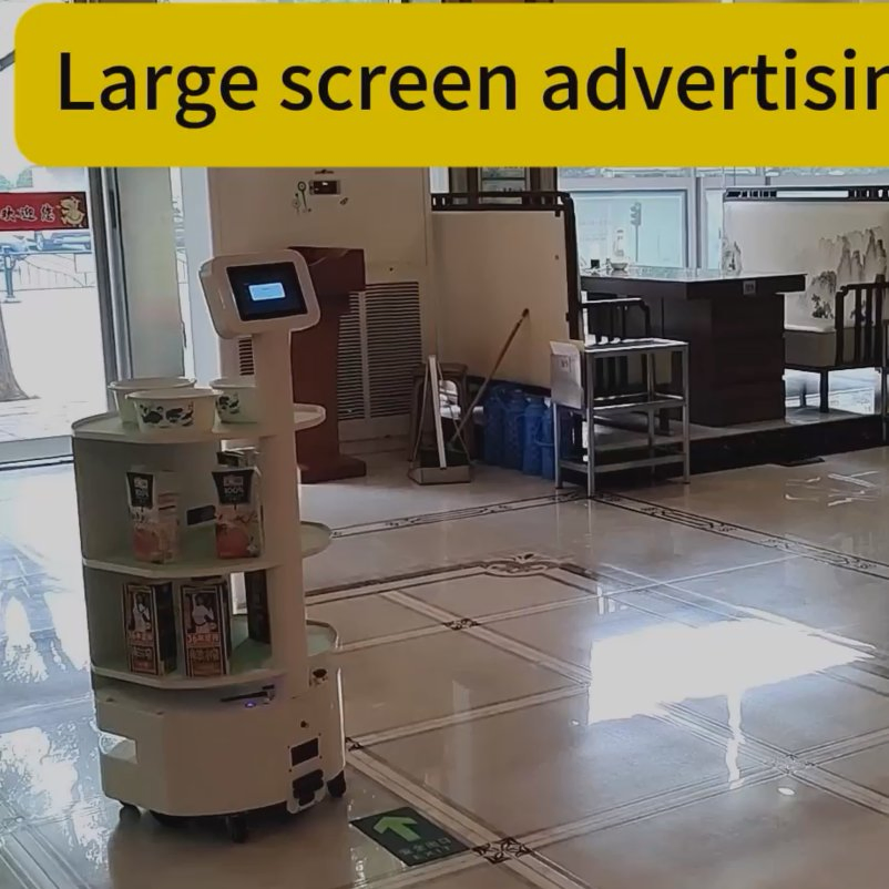 Hotel Room Delivery Robot: Intelligent Food & Item Delivery with Automatic Elevator Access