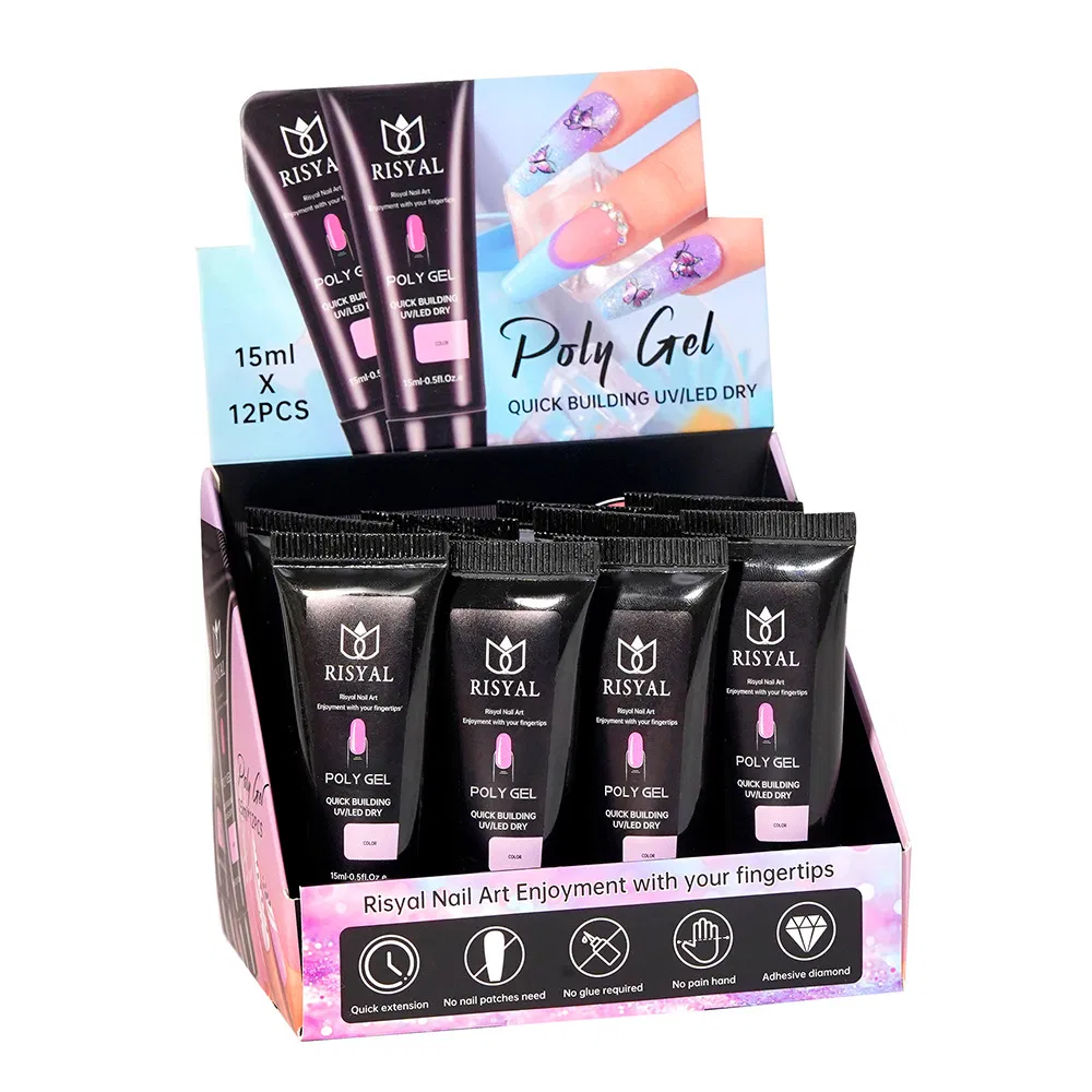 Wholesale Complete Gel Nail Polish Kit 60 Colors Salon Supplies Gel with Rubber Base No Wipe Top Coat