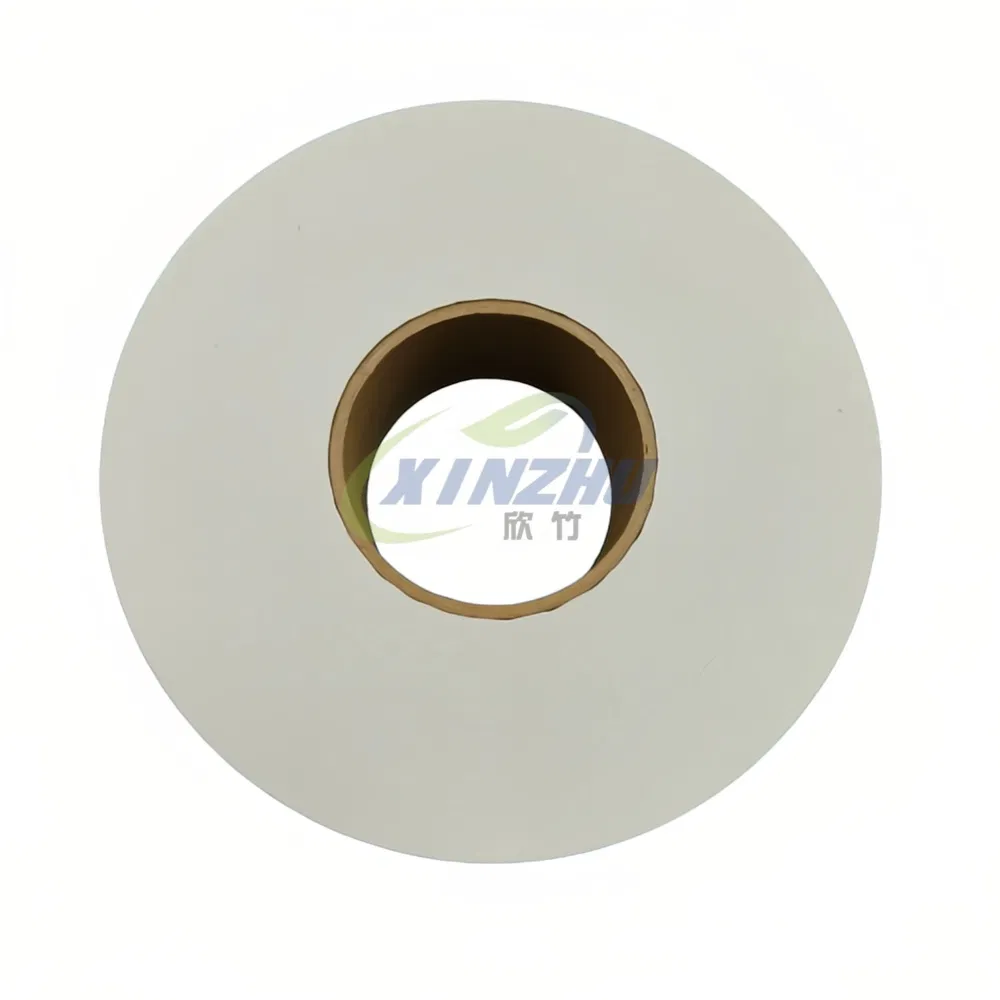 Custom Size Linerless Direct Thermal Adhesive Label Stickers for Supermarket