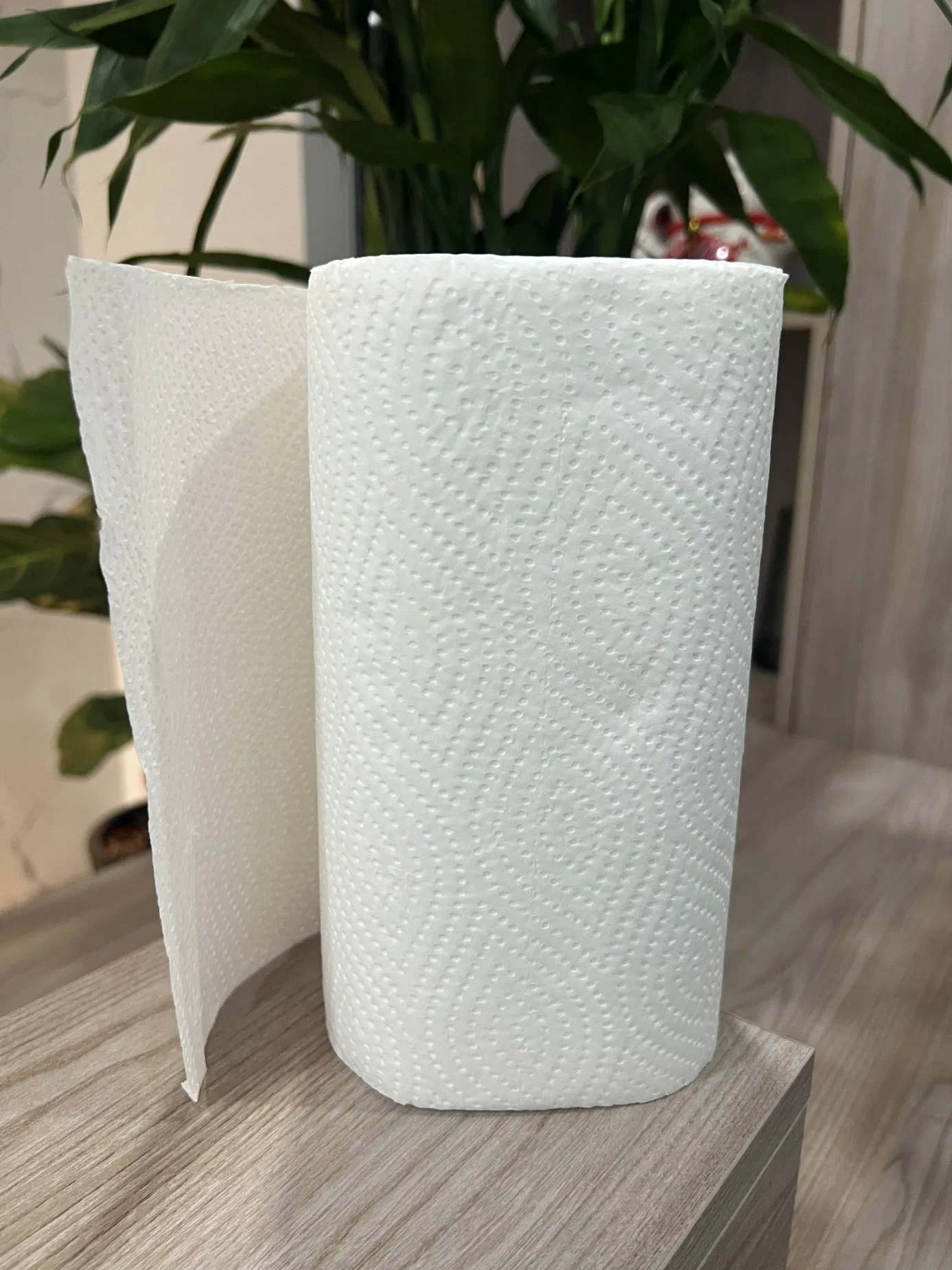 Factory Eco Friendly Soft Absorbent White Bleached/Unbleached Bamboo Kitchen Paper Towels