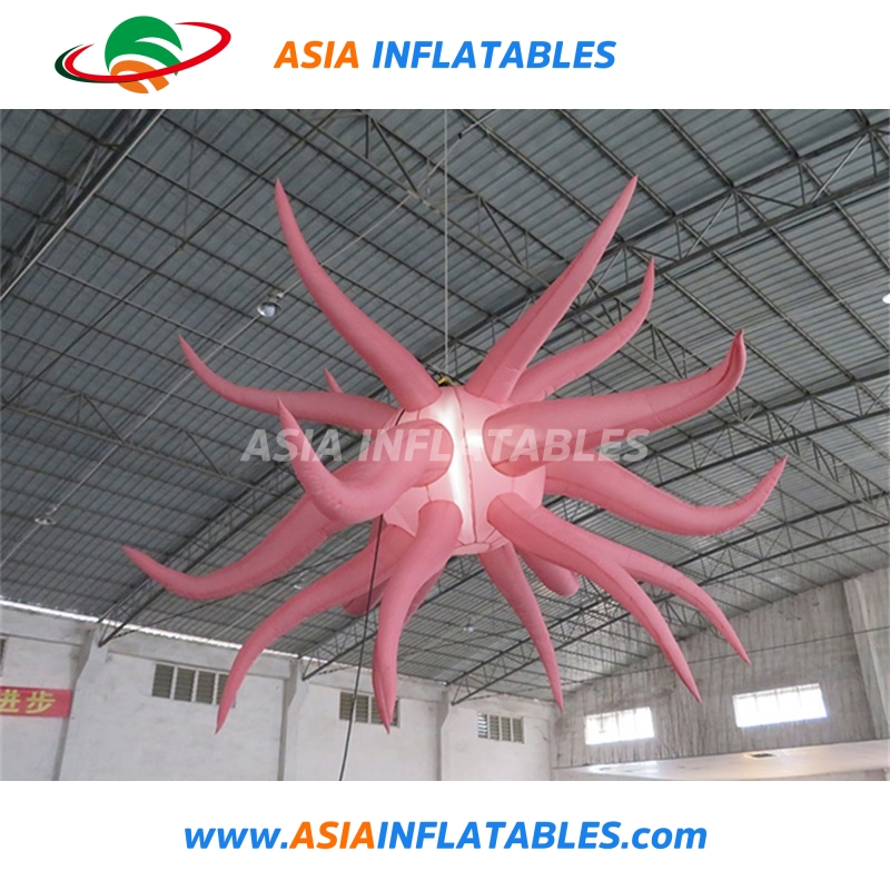 Attractive Colorful LED Star Lighting Decoration Inflatables