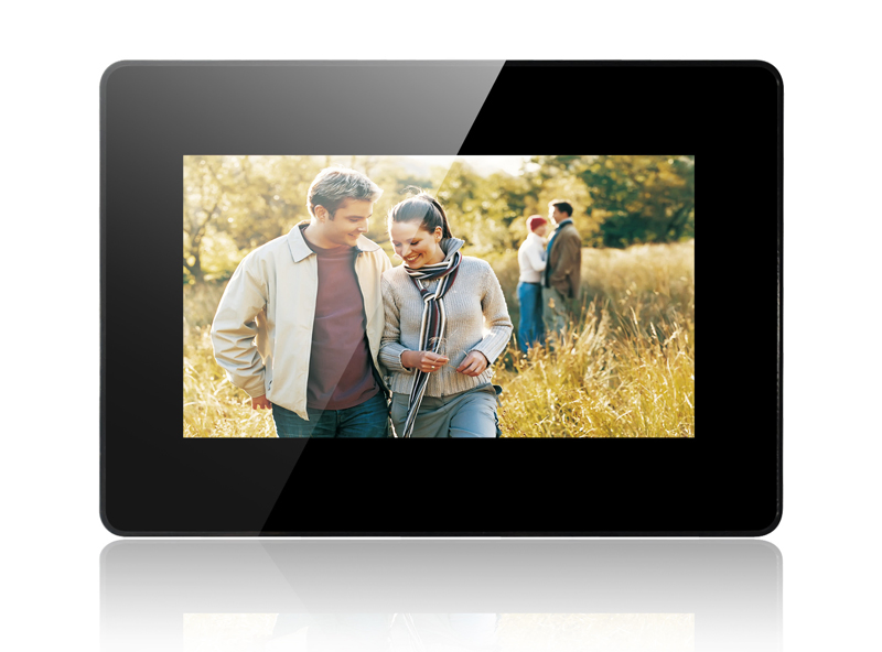7inch Flat Digital Photo Frame Mirror Cover
