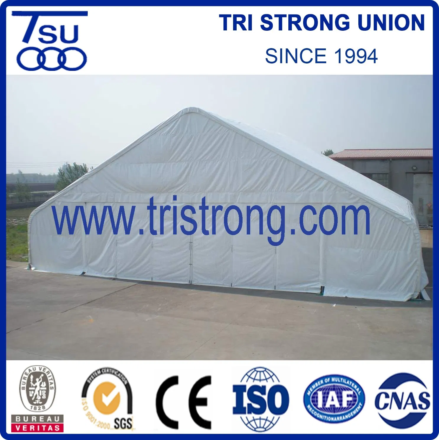 Super Huge Peak Tent with Galvanized Steel Structure (TSU-6549)