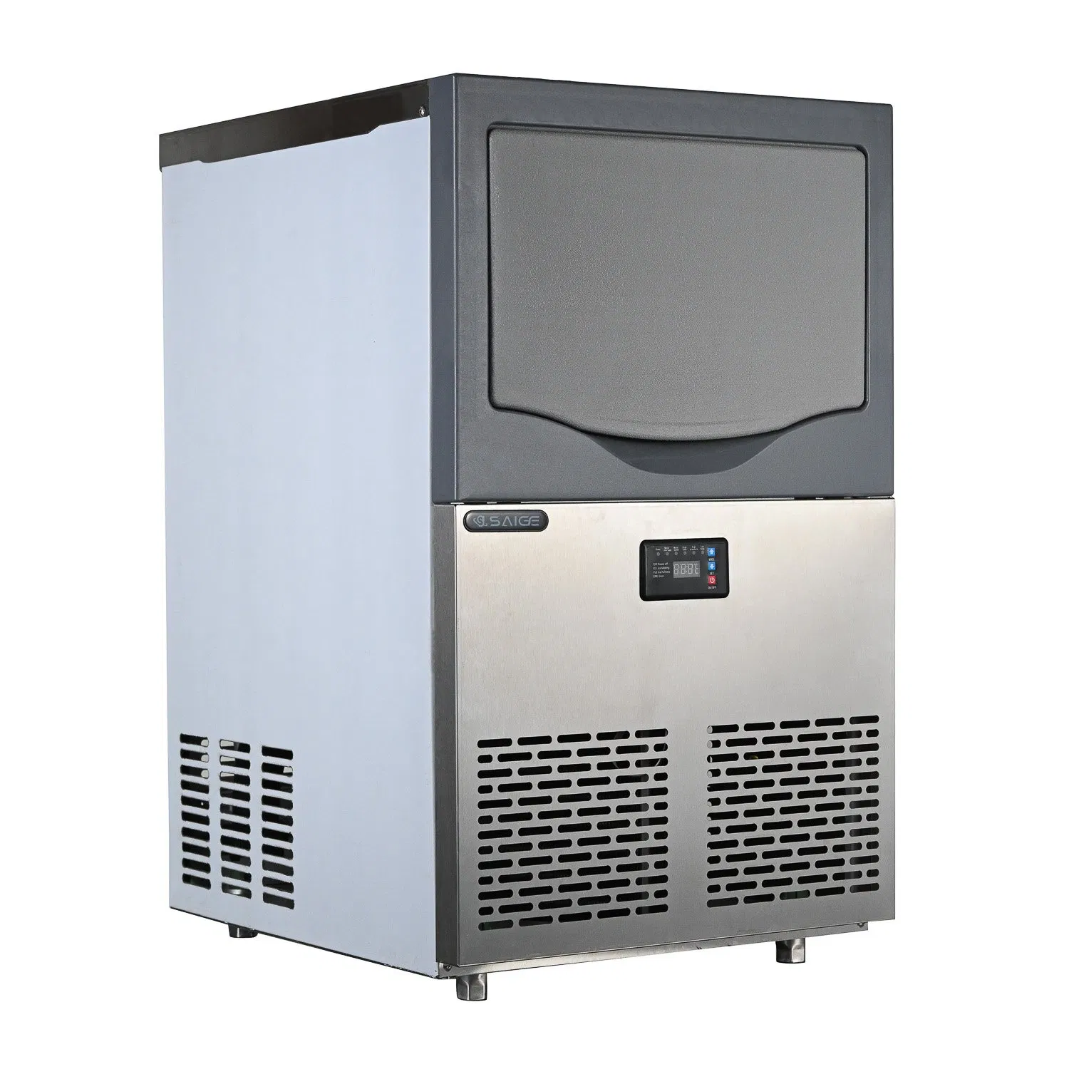 Saige Sgj-E320 145kg/24h Commercial Use Chewblet Ice Maker Machine Ice Making Machine Ice Maker Ice Machine