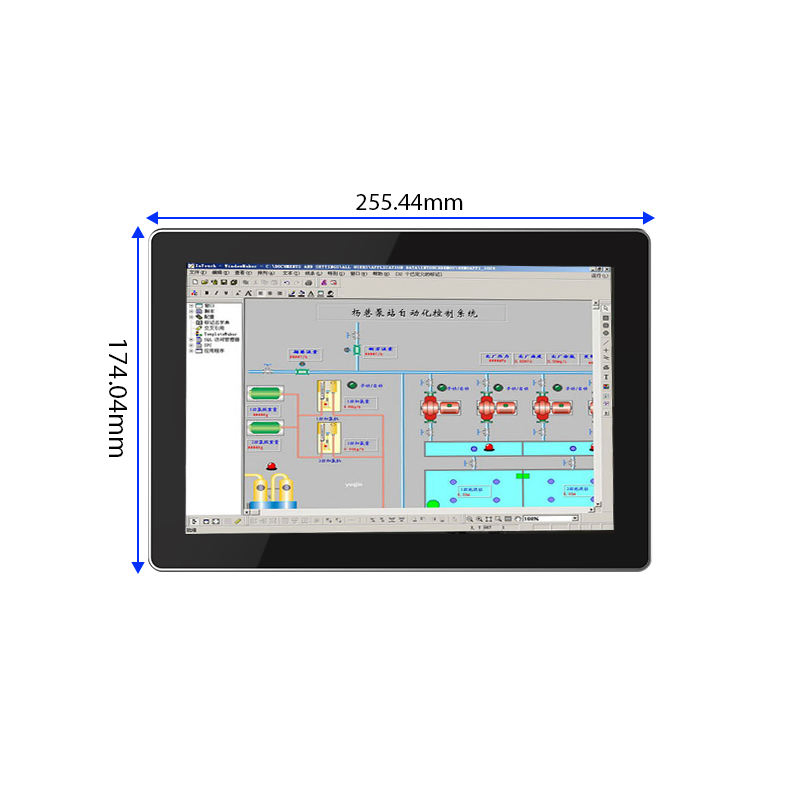 Capacitive Touch Screen Industrial PC Wall Mounted IP65 Touch Screen Industrial PC Display Industrial Allin One PC Pentium