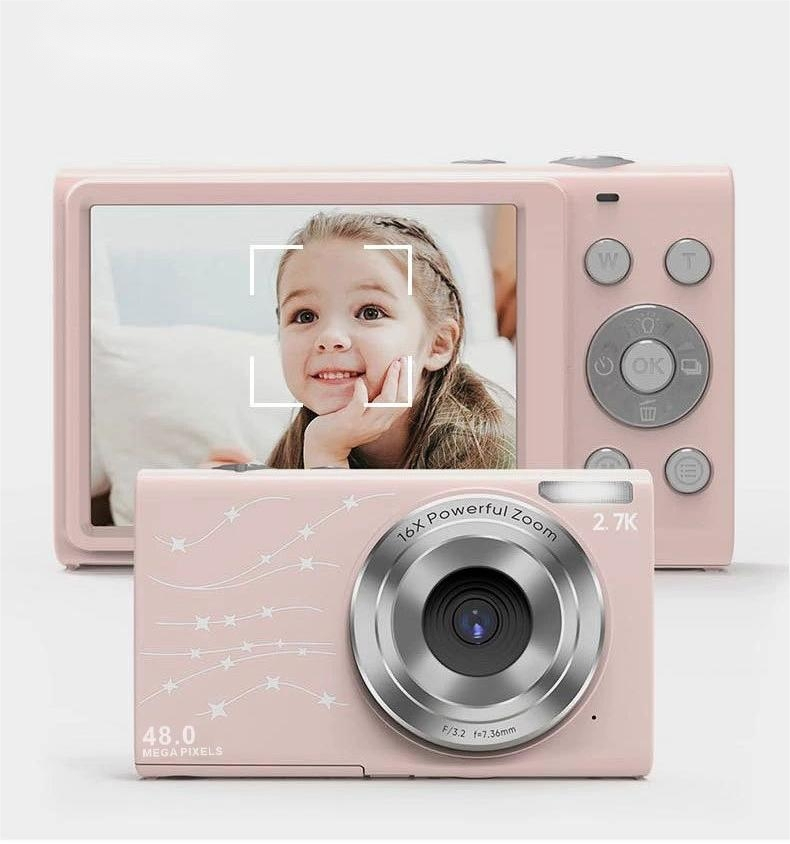 Factory High Quality Portable HD Digital Camera Children Selfie Digital Camera Kids Mini Photography Video Camera Wholesale