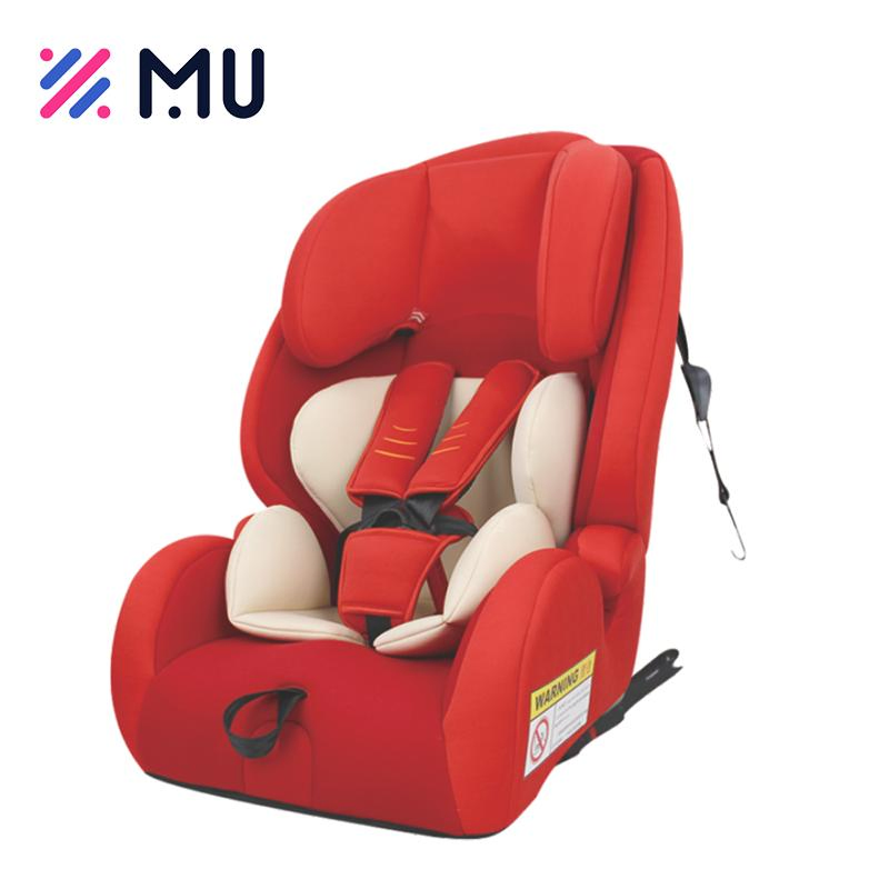 Ecer44 Standard Isofix 9-36kg Children Fitted Booster Detached Baby Car Seat