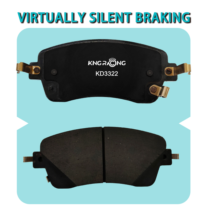 Тормозные колодки Ford Territory 2024, бесшумные, полуметаллические