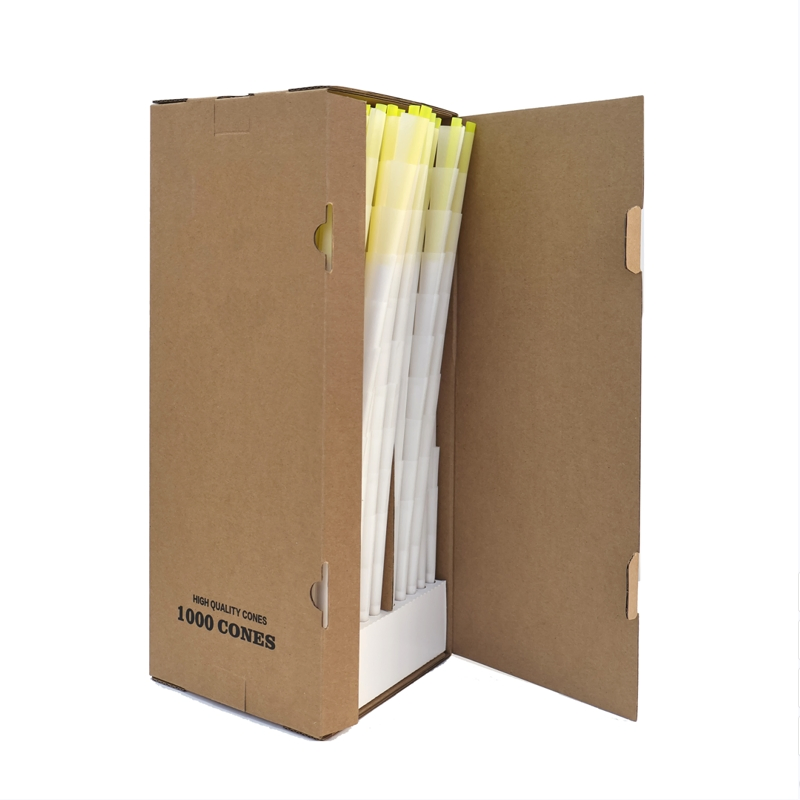 Custom Original Pre-Roll Packaging Smoke Rolling Paper Cone