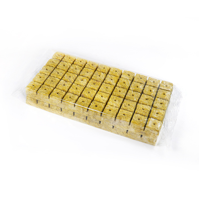Hydroponic 3 Cm Rock Wool Mini Blocks Rockwool Cubes for Lettuce