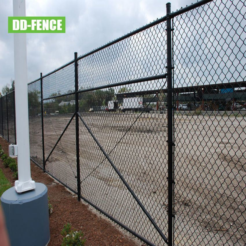 ASTM F1664-08 Standard High Quality PVC Coated Chain Link Netting Fencing Sports Fence