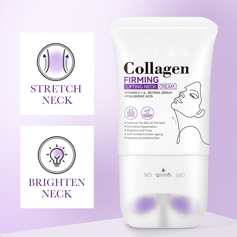 Custom Logo Organic Neck Care Anti-Wrinkle Anti-Aging Moisturizing Lifting Firming Whitening Nourishing Retinol Collagen Neck
